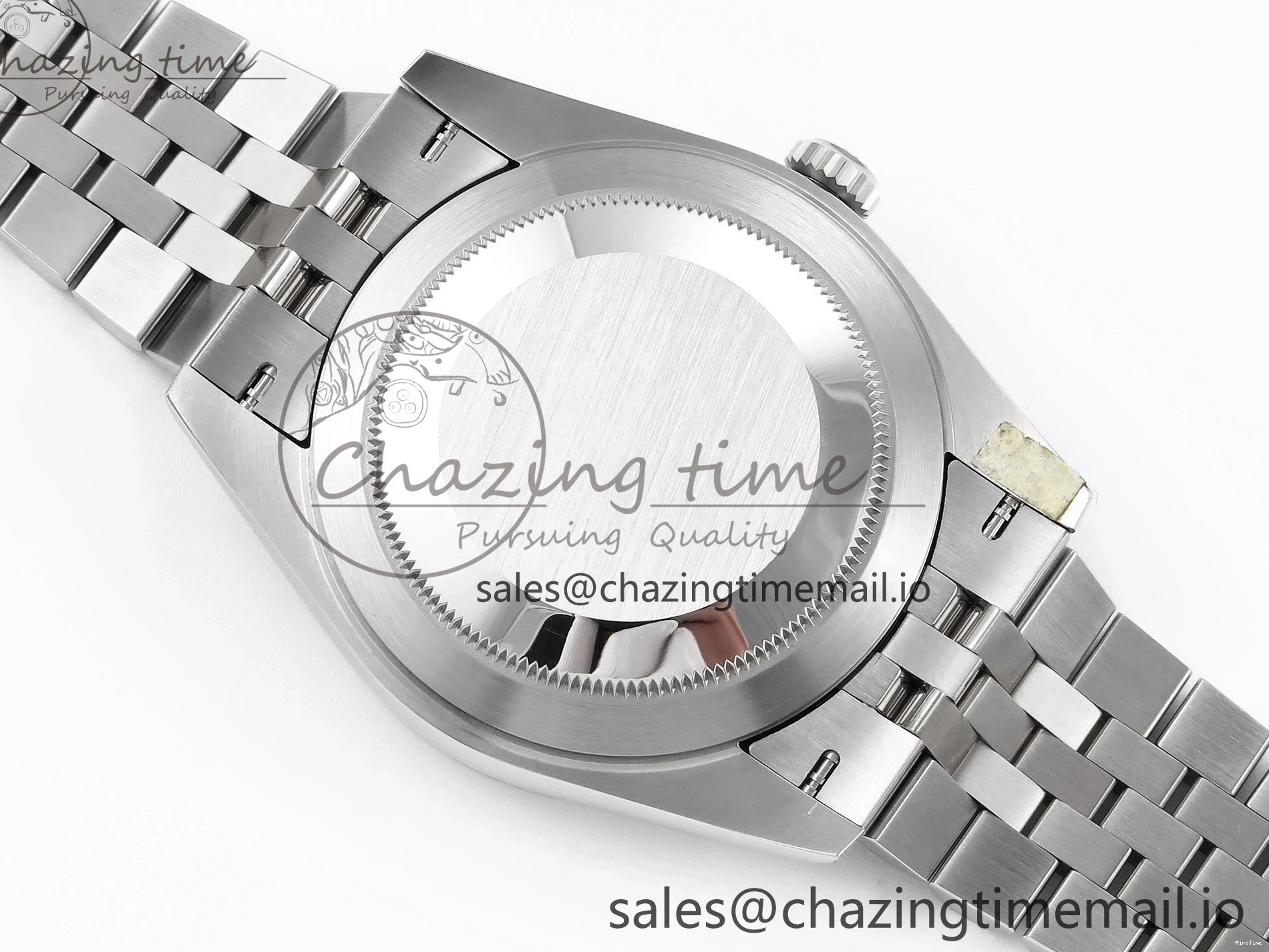 MiroTime 0405 DateJust 41 126334 904L SS VSF 1:1 Best Edition Blue Textured Dial on Jubilee Bracelet VS Youthful 1326